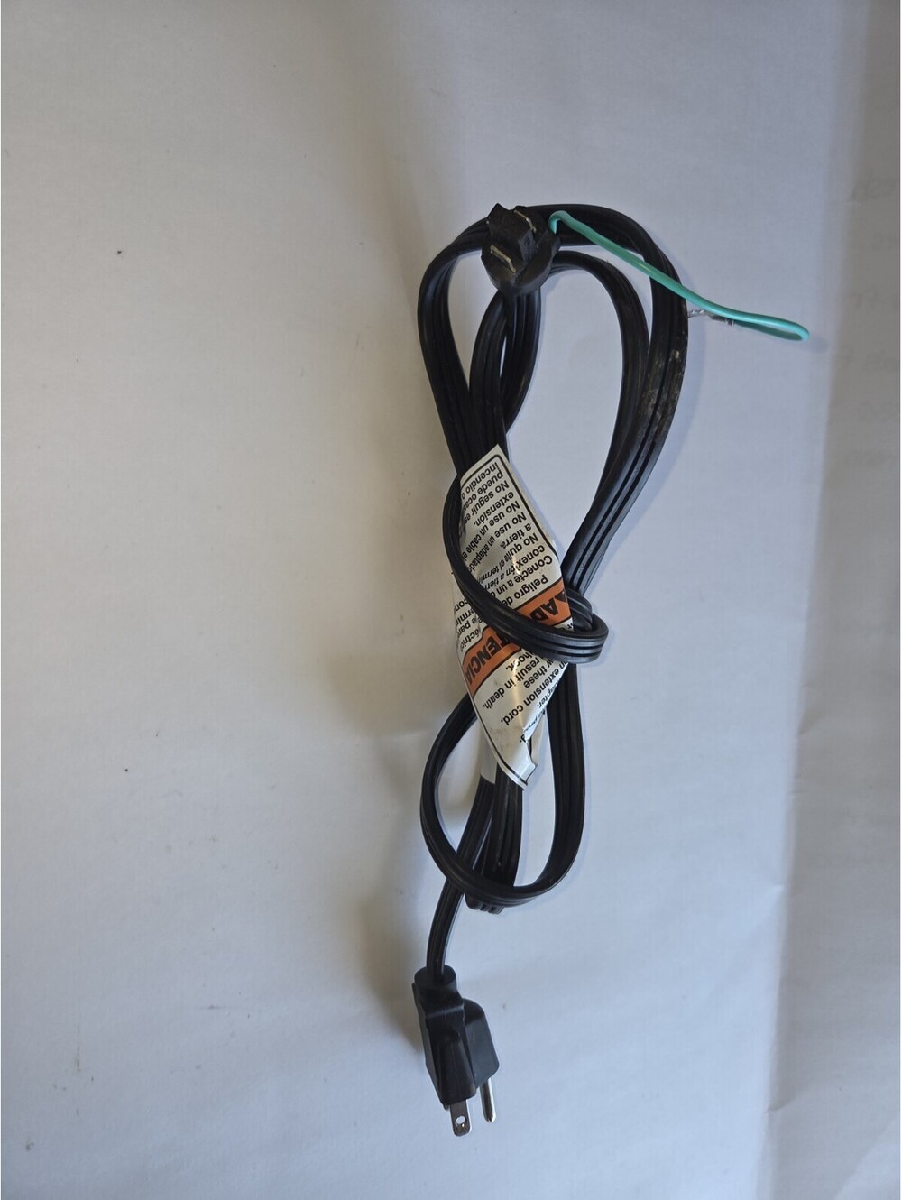 Kenmore Elite HE3 Gas Dryer Power Cord 120V OEM w/ Molded Connector A24